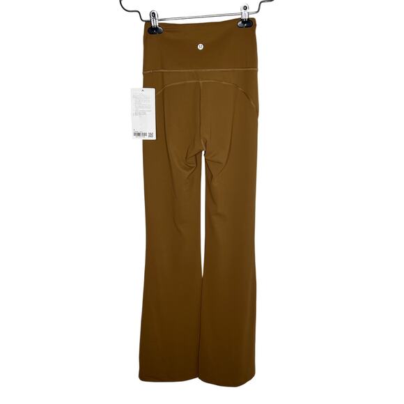 Lululemon Groove Super-High-Rise Flared Pant Nulu *Regular Allspice Womens 4 NWT - Picture 9 of 11